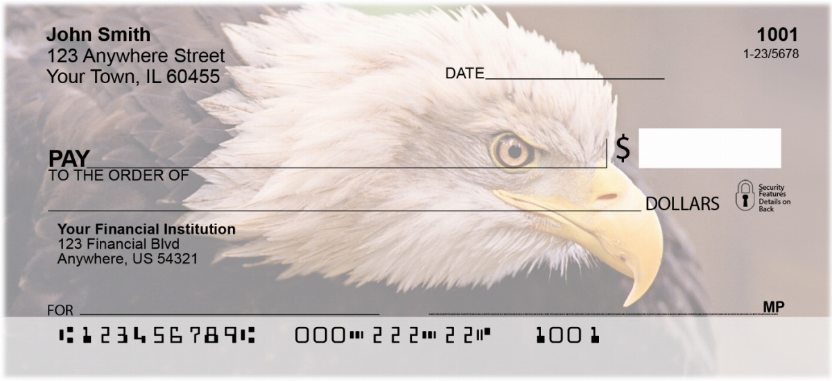 Image of American Eagles Personal Checks