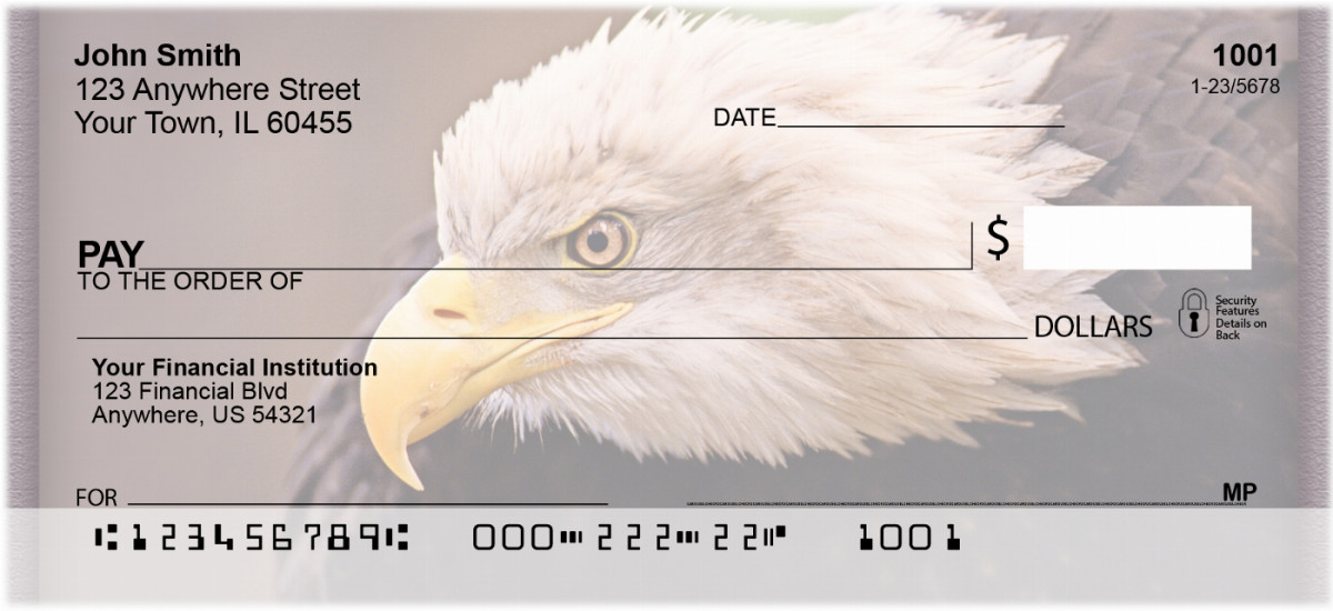 Image of American Eagles Personal Checks