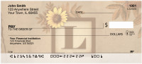 Sunflowers Monogram - L