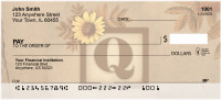 Sunflowers Monogram - Q