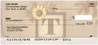 Sunflowers Monogram - T