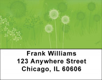 Fields Of Wildflowers And Dragonflies Address Labels | LBQBC-11
