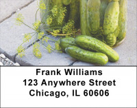 Country Kitchen Address Labels | LBZFOD-05