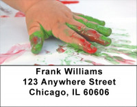 Young Hands Address Labels | LBZPRO-23