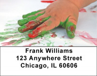Young Hands Address Labels | LBZPRO-23