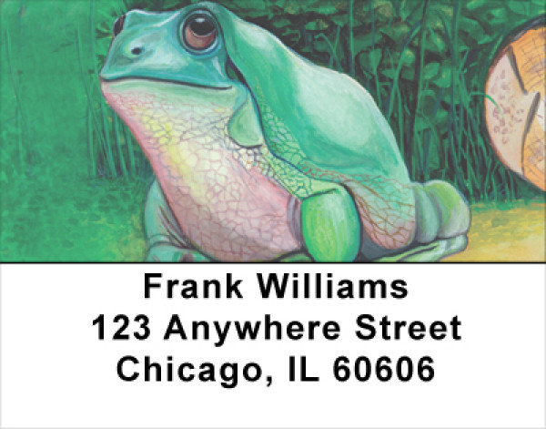 Fantasy Frogs Address Labels