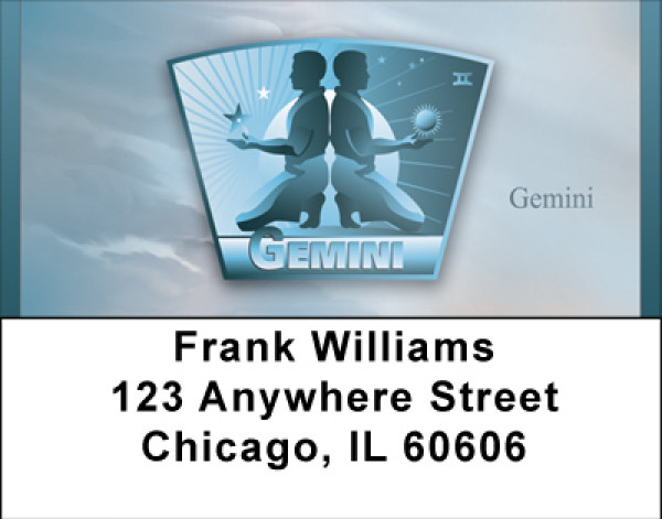 Gemini Address Labels | LBBBC-40