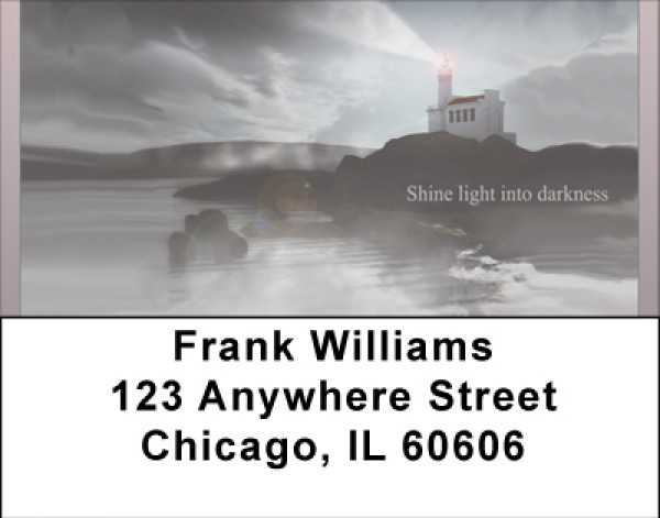 Shine Light Into Darkness Address Labels | LBBBC-68