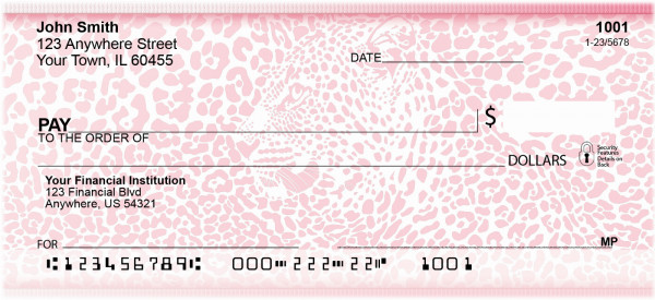 paw print personal checks